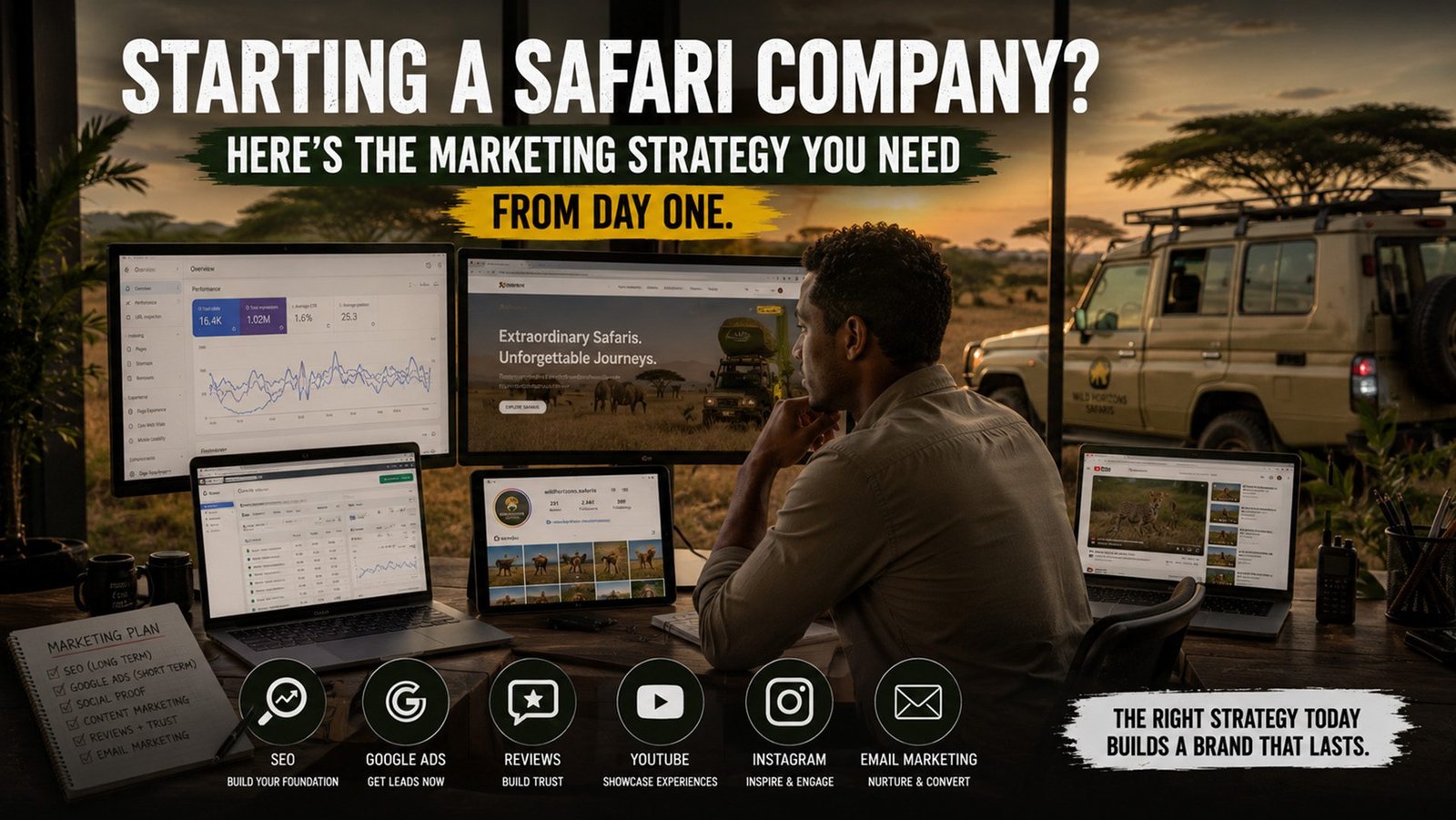 Digital Marketing Strategy for a Safari Company