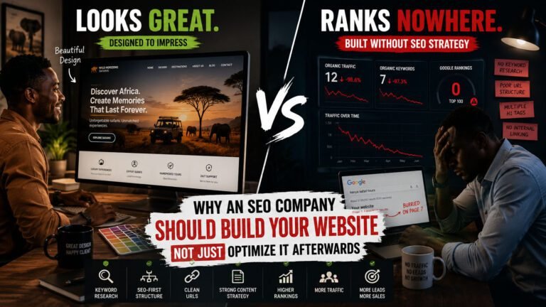 SEO web design Kenya